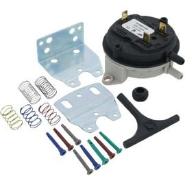 NS2000003 - ClimaTek Upgraded Universal Gas Furnace Air Pressure Switch Kit Replaces Cleveland Controls