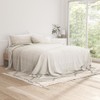 LINENS & HUTCH Thatch Pattern 4-Piece Sheet Set