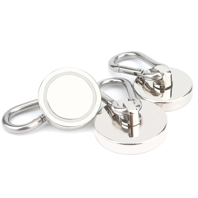 DrivePro Magnetic Hooks – Heavy Duty Swivel Carabiner Design, Refrigerator
