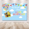 MEHOFOTO UP Birthday Party Photo Studio Backdrop Props Boy Adventure