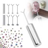 Chronixel Kit 8 Iman Crear Efecto Ojo Gato Corazon Unas+1440