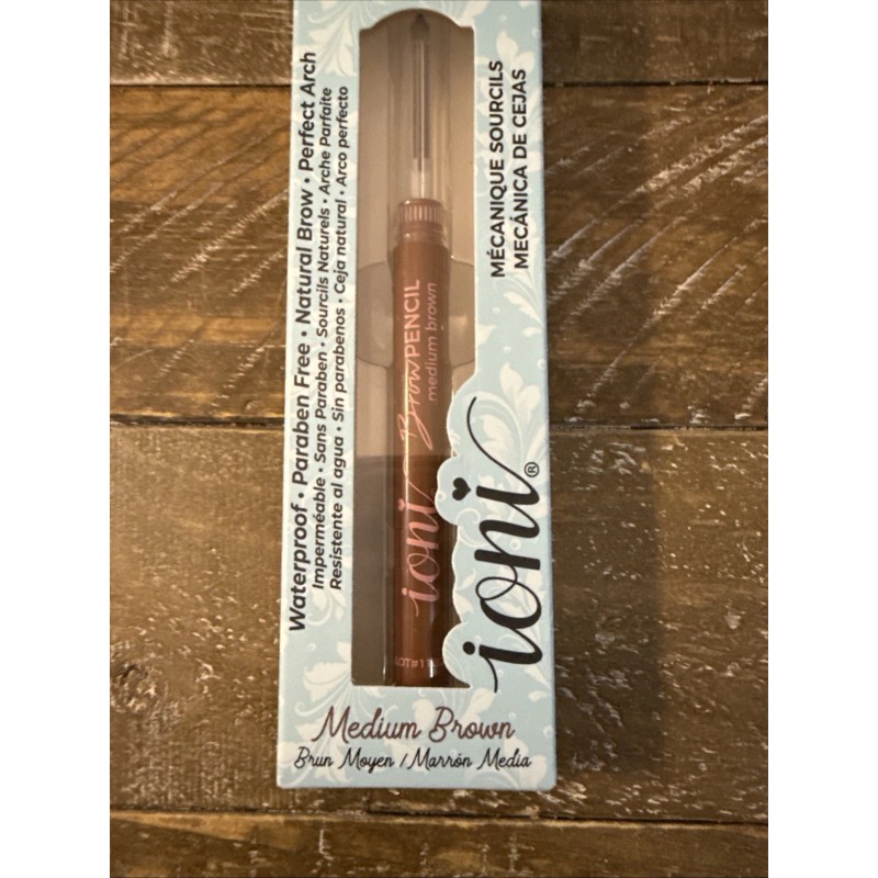 Ioni Mechanical Brow Pencil Waterproof Medium Brown