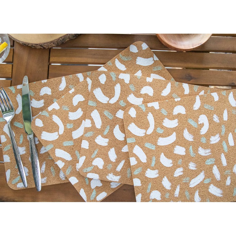 Creative Tops 4-Piece Cork Placemat Set