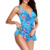 Yonique One Piece Swim Dress for Women Tummy Control Swimsuit