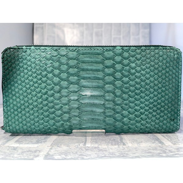 GUODI HL-10042 Long Wallet, Round Zipper, Garcon-Style, with Card Case,