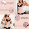 Nebility Women Waist Trainer Corset Zipper Vest Body Shaper Cincher