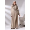 Muslim Dresses for Women, One-Piece Long Sleeve Islamic Prayer Dress