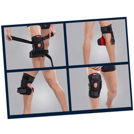 Minkissy Knee Brace Sports Pad Football Pad Made for Comfortable Long Use Size l