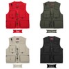 Fishing Photography Vest Summer Multi Pockets Mesh Jackets Quick Dry