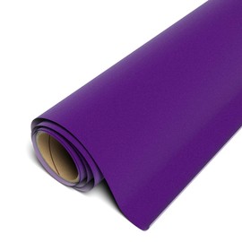 Siser StripFlock Pro HTV 12"x5yd Roll (Purple) - Textured Heat Transfer Vinyl - for use with Siser, Cricut and Silhouette Cutters - CPSIA Certified