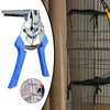 Nail Ring Pliers for Fencing | Wire Animal Cage Clips