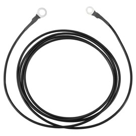 INFINAUTO 240cm 12 AWG Battery Inverter Cable 3/8" 5/16" Battery Cable Tinned Copper Black OT Type 1 Pc