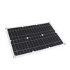 18V 20W Semi Flexible Solar Panel Monocrystalline High Efficiency Waterproof