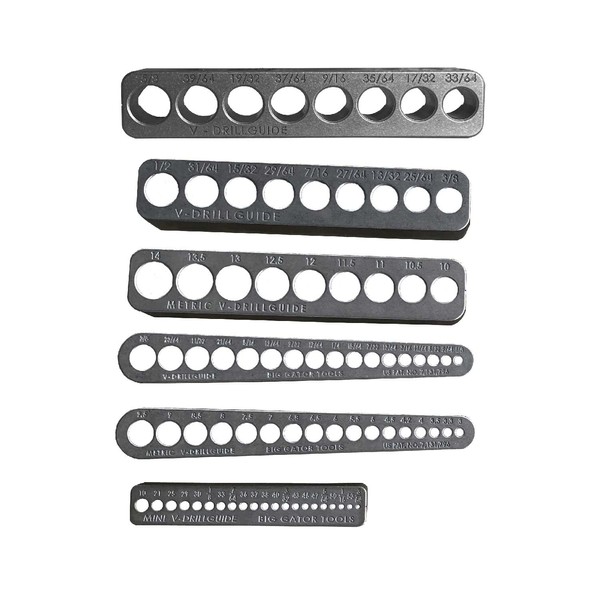 Big Gator Drill Set - 6 pc Set - Big