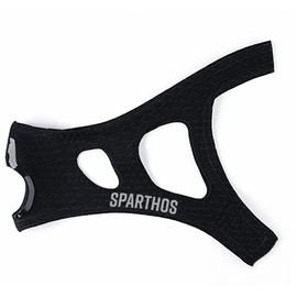 Sparthos Sleeve Workout Mask (Midnight Black, Small)