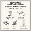 Bacha Coffee | I Love Paris Fine Flavoured, Ground Beans,