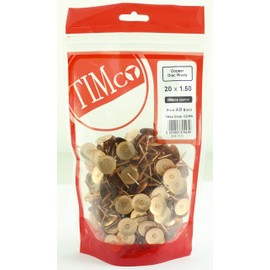 TIMco CDRB Copper Disc Rivets 20 x 1.5 - (Bag of 250)