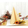 50 Apartina Napkins Fabric-Like Airlaid, Plain, Light Ochre Yellow, Size