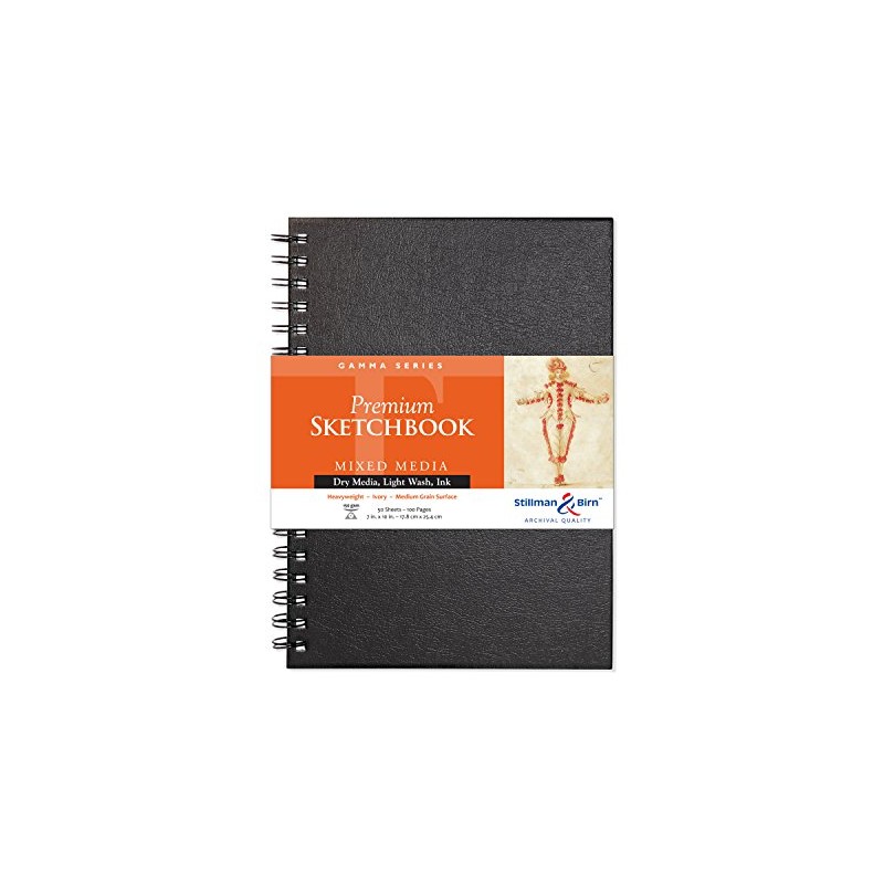 Stillman & Birn Gamma Series Wirebound Sketchbook, 7" x 10",