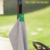 Stripebird - Magnetic Clip for Golf Towel (Fairway Green) -