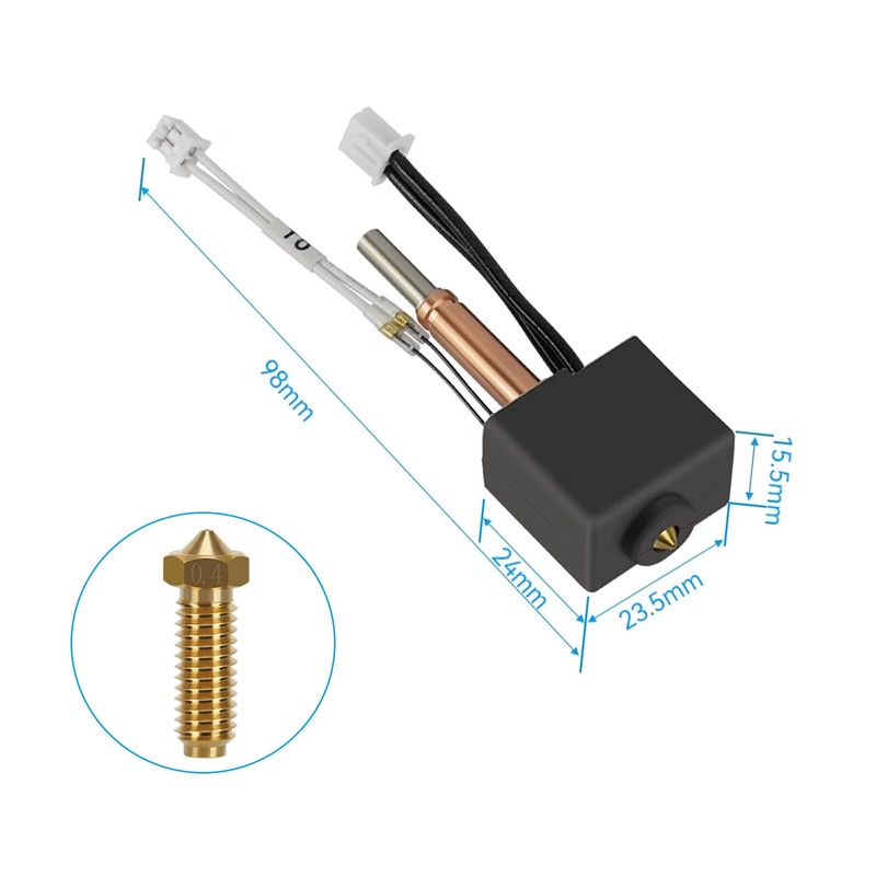 Kobra 3 Hot End 3D-Drucker Hotend Kit, Anycubic Kobra 3