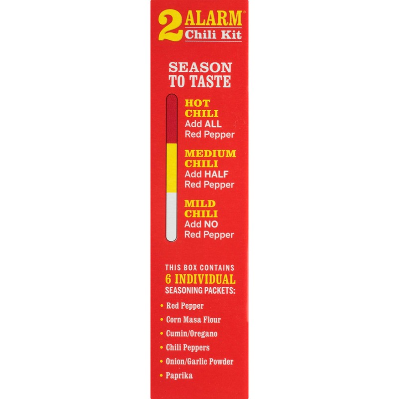 Wick Fowler's 2-Alarm Chili Kit, Texas Style Chili Seasoning Mix