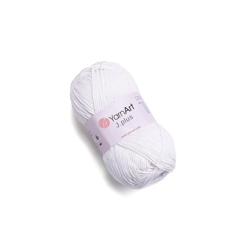 YarnArt J. Plus Soft Cotton Blend Yarn – 100g (3.5oz)