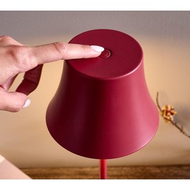 QVC 15" Touch Table Lamp with Dimmer by Valerie - Color: Black