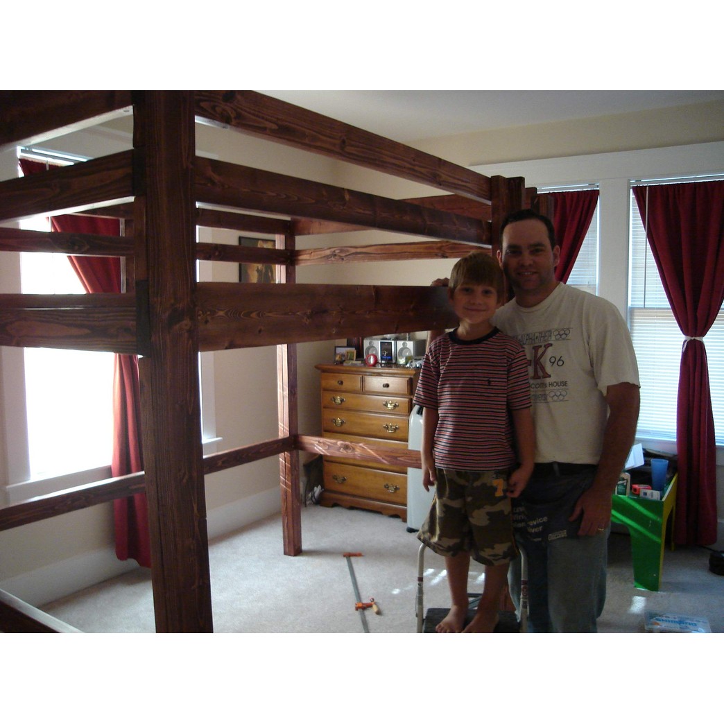 WoodPatternExpert LOFT BUNK BED Paper Plans SO EASY BEGINNERS LOOK LIKE EXPERTS Build Your Own KING QUEEN FULL AND TWIN SIZES Using This Step By Step DIY Patterns
