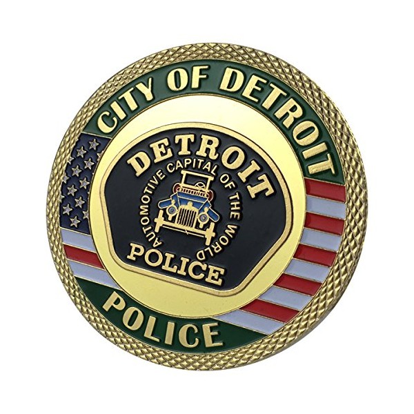 Detroit Police Department / DPD G-P Challenge coin 1146#