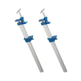 Dapetz ® 4x aluminum sash clamp 1200mm sash clamps. Deep-cut acme thread enables final tightening and application of clamping pressure. Made with u-section aluminum