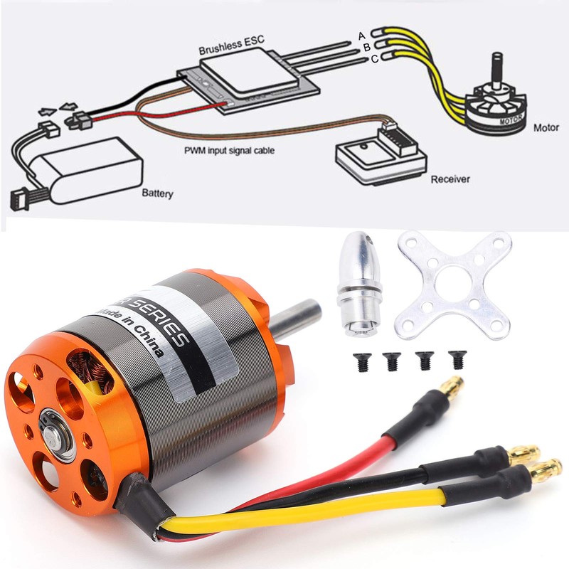 D3548 Professional Brushless Motor Replacement Accessory for RC Fixed Wing