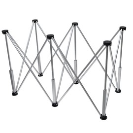 Maisutseb Centipede Work Table 6 Legs Spider Workbench Foldable Spider Style Bases Portable Steel Table Legs