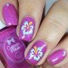 Whats Up Nails - Hibiscus Nail Vinyl Stencils for Nail