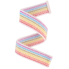 C2D JOY Sport Mesh Nylon Bands Compatible with Garmin Vivosmart 5 tracker Replacement Bands with New Transparent Case-Colorful