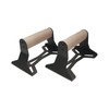 Venbytech for Wood Push up Bars with Ergonomical Handle. Portable