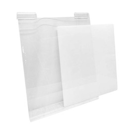 Slatgrid Gridwall Lucite Clear Acrylic T-Shirt Display Panel