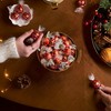 Lindt LINDOR Holiday Milk Chocolate Candy Truffles Wrapped Gift Box,