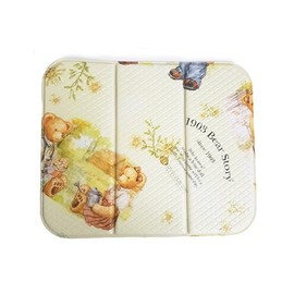 Bear Foldable Student Seat Cushion & Sauna Mat Mini Mat 2ea
