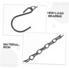 NOLITOY 12pcs Adjustable Flower Basket Chains with Hooks Heavy Duty