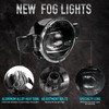 AutoGlow 2pcs LED Fog Lights Compatible with 2013-2016 for Nissan