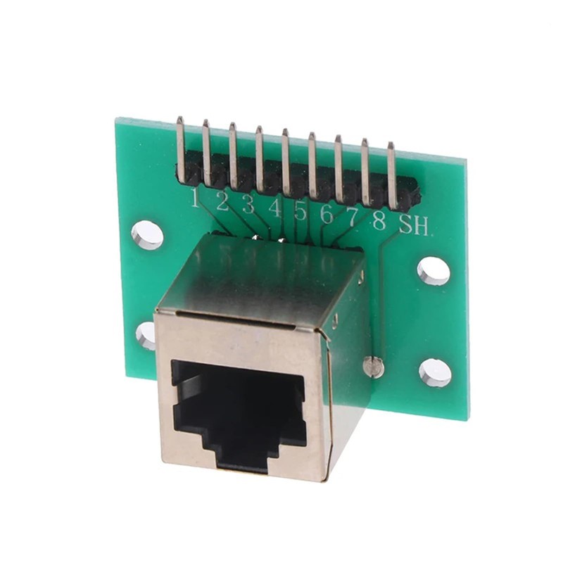 CEMYDEYO Pack of 5 RJ45 Connector Breakout Board 8 Pin