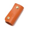 IL BISONTE Key Case, Leather, Genuine Leather, Cowhide, Women's, Men's,