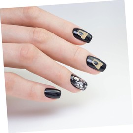 PACKOVE 10pcs Nail Charms for Nail Art Manicure Charms Woman Nail Decorations Manicure Decoration Accessories Nail Charms for Fake Nails Nail Charm Bulk Small Nail Charms Golden Zinc Alloy