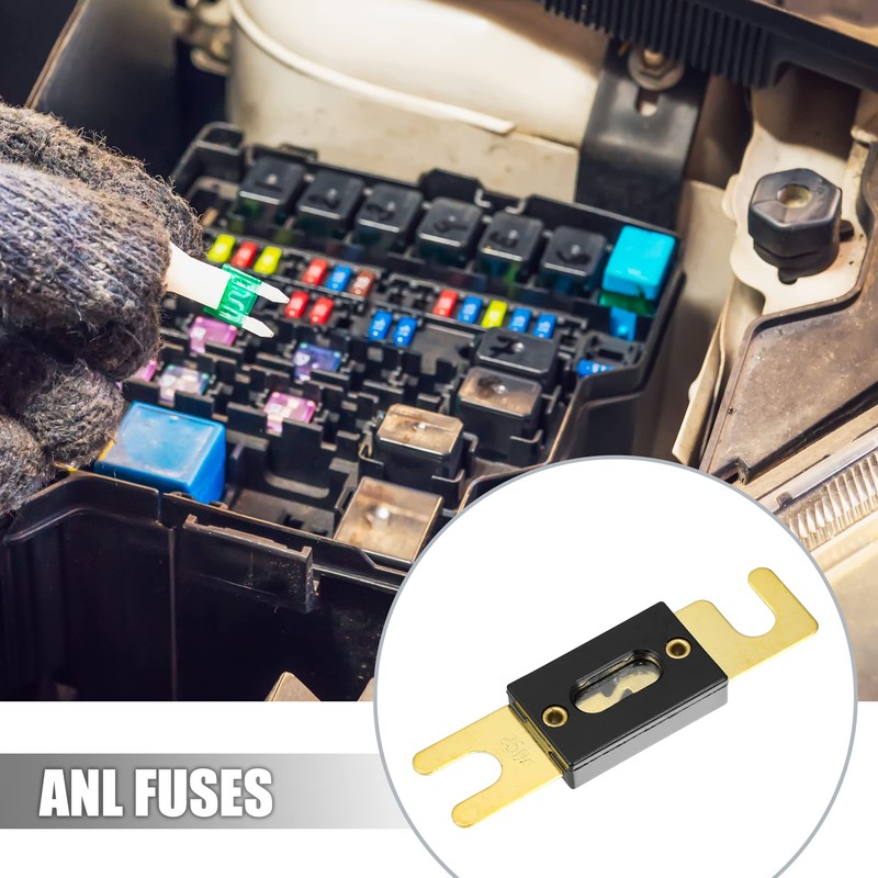 X AUTOHAUX 2pcs Fuse Replacement 250A ANL Fuses Car Audio
