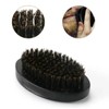Portable Black Soft Bristle Hair Beard Brush
