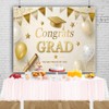 Graduation Backdrop Class of 2025 10x8ft Soft Gold Congrats Grad