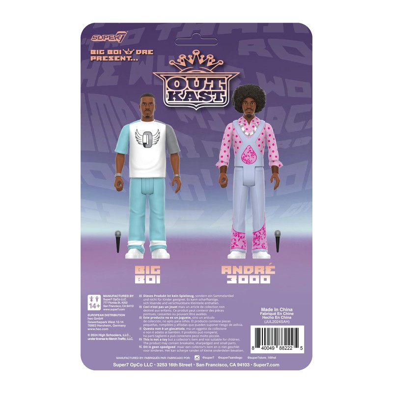 Super7 Outkast Reaction Figures Wave 03 - Outkast (Big Boi