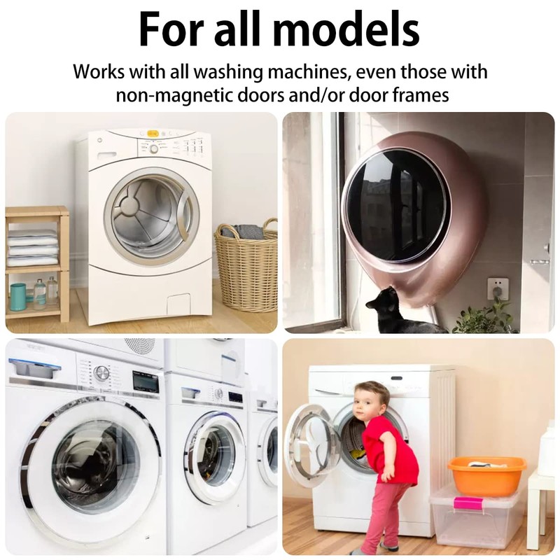 Jetcloud Washer Door Prop Removable Front Load Washing Machine Door