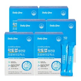 Daily One Lactolab Intestinal Health Probiotics 30p, 60g, 6 pieces / 데일리원 락토랩 장건강 프로바이오틱스 30p, 60g, 6개